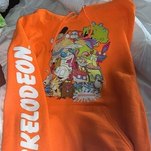 Orange Nickelodeon Hoodie🧡😍
